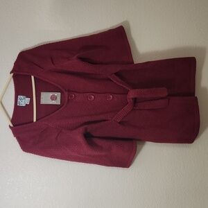 Tabitha knit pink/rose sweater, size large